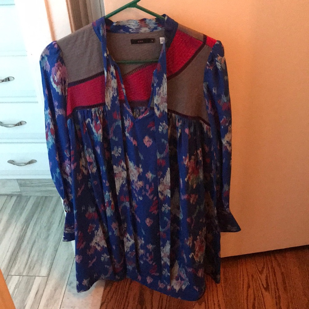 Lux Boho mini dress